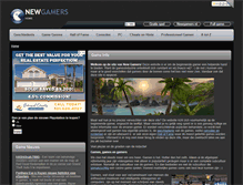Tablet Screenshot of newgamers.nl